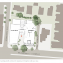 Lunder Arts Center / Bruner/Cott & Associates Site Plan