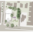 Lunder Arts Center / Bruner/Cott & Associates Site Plan