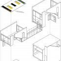 Live_Work_Grow House / Susan Fitzgerald Architecture Live_Work_Grow House / Susan Fitzgerald Architecture Exploded Axonometric