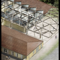 Chateau Margaux Winery / Foster + Partners Sketch © Foster + Partners