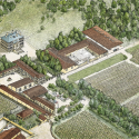 Chateau Margaux Winery / Foster + Partners Sketch © Foster + Partners