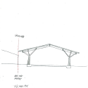 Chateau Margaux Winery / Foster + Partners Sketch © Norman Foster