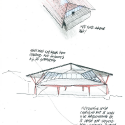 Chateau Margaux Winery / Foster + Partners Sketch © Norman Foster